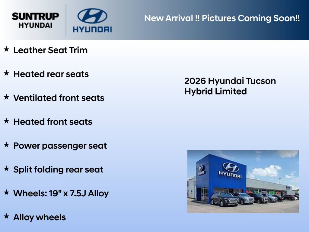 New 2026 Hyundai Tucson Limited AWD/4WD image 4