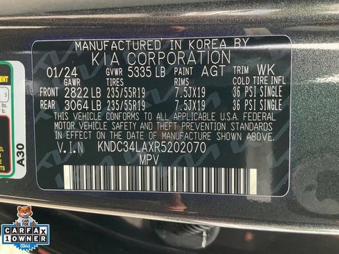 Used 2024 Kia EV6 Wind RWD image 23
