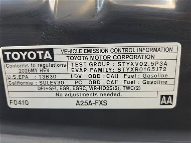 Used 2025 Toyota Camry LE FWD image 22