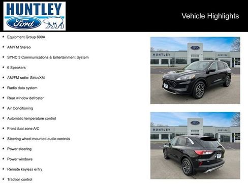 Used 2021 Ford Escape SE w/ Cold Weather Package image 2