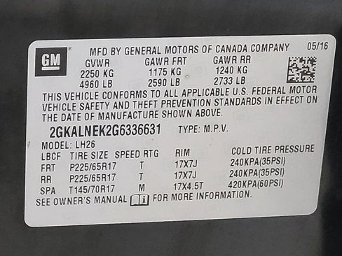 Used 2016 GMC Terrain SLE w/ Convenience Package image 33