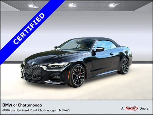 Used 2024 BMW 430i Convertible w/ M Sport Package RWD image 1