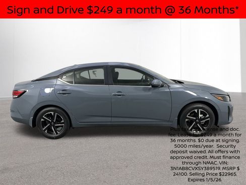 New 2025 Nissan Sentra SV w/ Lighting Package image 35