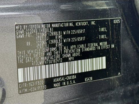 Certified 2025 Toyota RAV4 LE AWD/4WD image 30