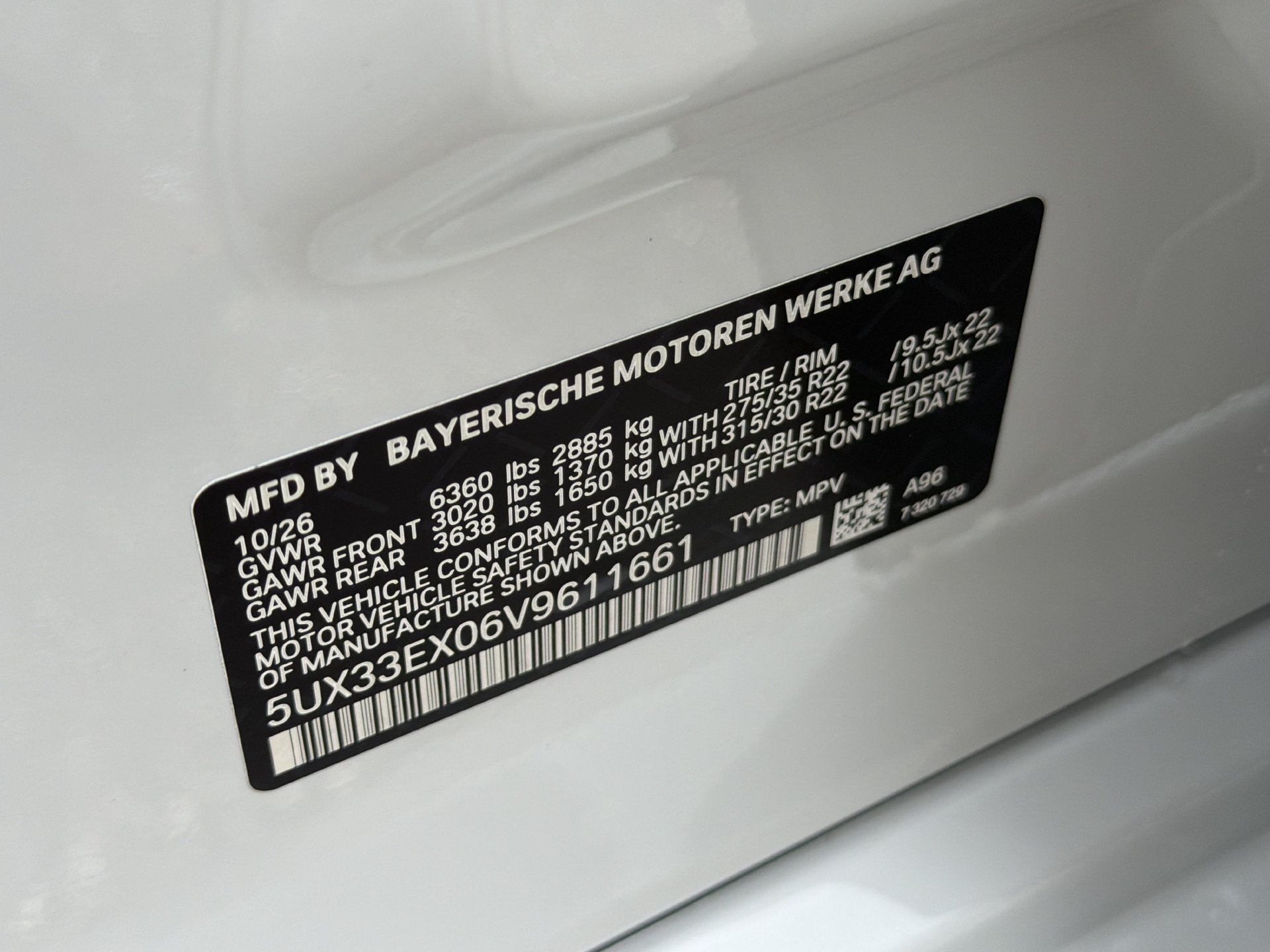 New 2027 BMW X6 xDrive40i w/ Executive Package AWD/4WD image 32