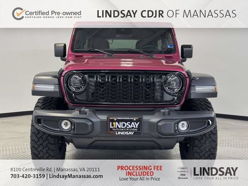 Used 2024 Jeep Wrangler Unlimited Sport AWD/4WD image 3