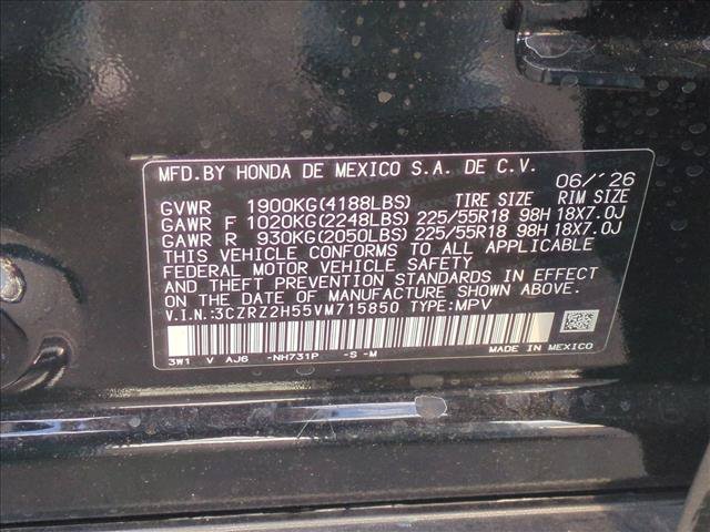 Certified 2027 Honda HR-V Sport image 16