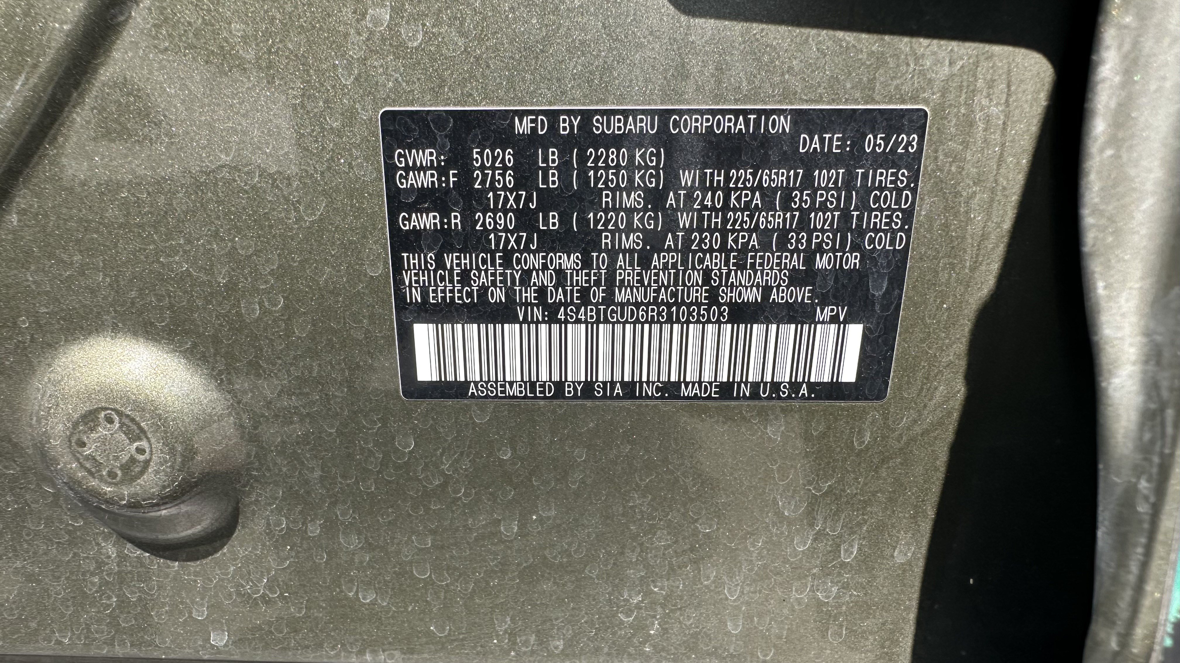 Used 2024 Subaru Outback Wilderness AWD/4WD image 33