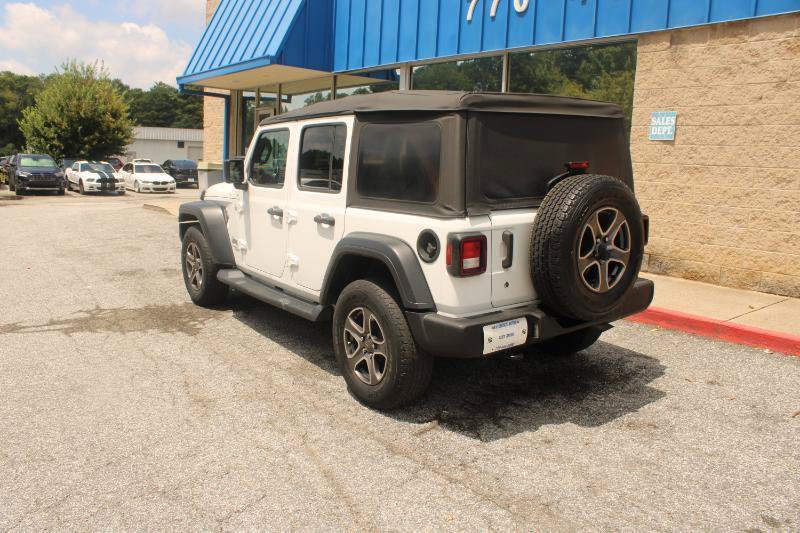 Used 2018 Jeep Wrangler Unlimited Sport S AWD/4WD image 4