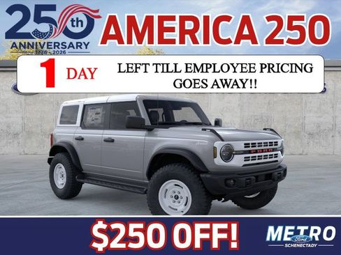 New 2026 Ford Bronco Heritage Edition AWD/4WD image 1
