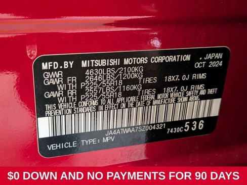 Used 2025 Mitsubishi Eclipse Cross SE AWD/4WD image 32