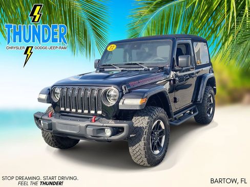 Used 2022 Jeep Wrangler Rubicon w/ Steel Bumper Group AWD/4WD image 2