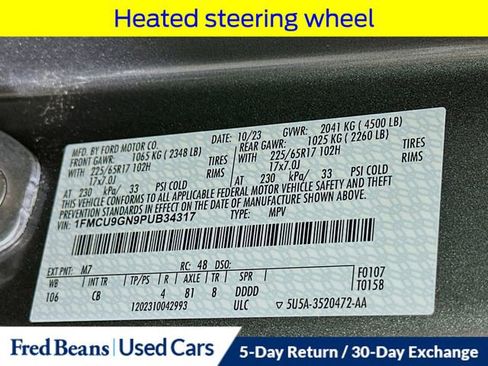 Certified 2023 Ford Escape Active w/ Tech Pack #2 image 39