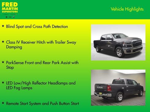New 2026 RAM 1500 4x4 Crew Cab image 14