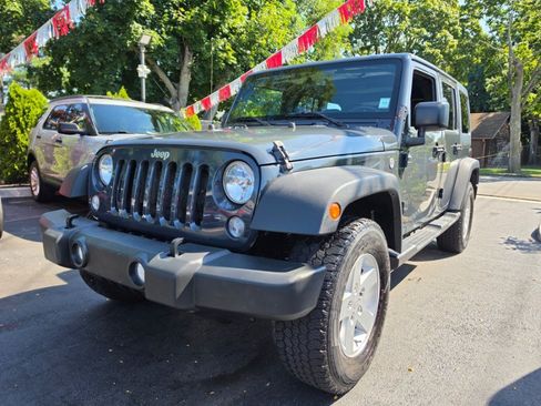 Used 2017 Jeep Wrangler Unlimited Sport w/ Quick Order Package 24S AWD/4WD image 1