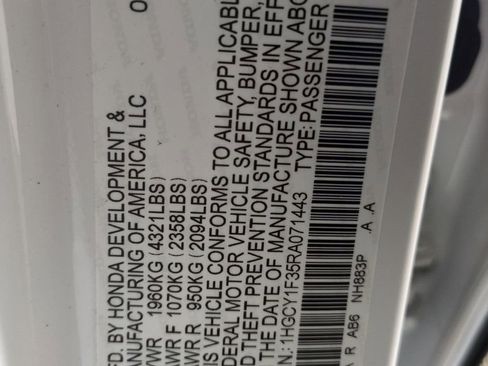 Certified 2024 Honda Accord EX image 29