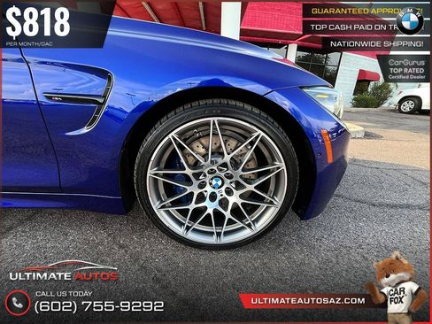 Used 2020 BMW M4 Convertible w/ Competition Package RWD image 20