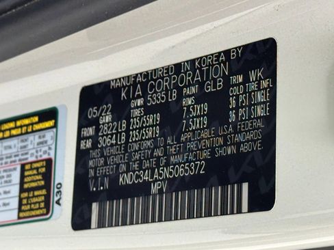 Used 2022 Kia EV6 Wind image 45