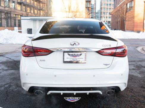 Used 2018 INFINITI Q50 Red Sport 400 w/ Proactive Package image 6