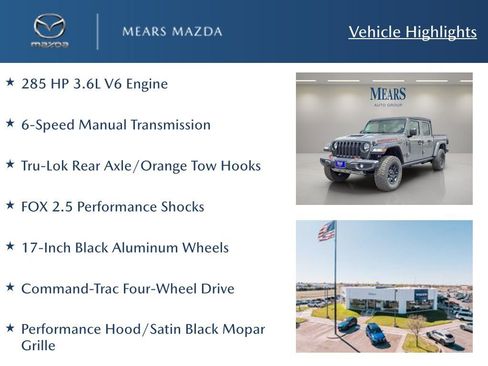 Used 2021 Jeep Gladiator Mojave w/ Safety Group AWD/4WD image 2
