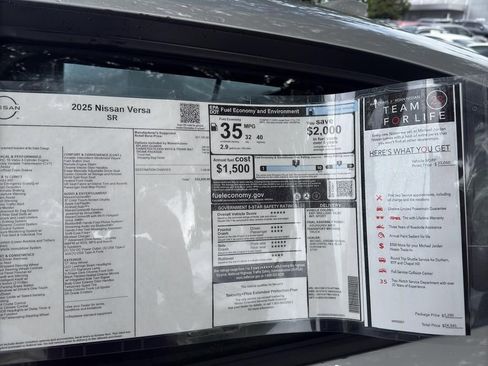 New 2025 Nissan Versa SR image 12