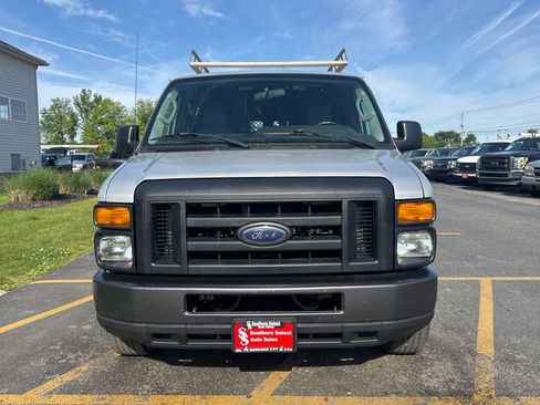 Used 2011 Ford E-350 and Econoline 350 Extended Super Duty w/ Commercial Cargo Van Pkg RWD image 3