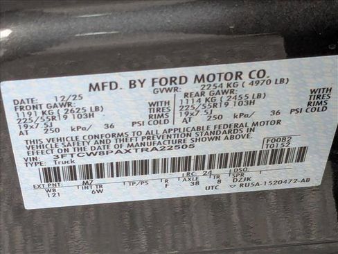 New 2026 Ford Maverick Lobo AWD/4WD image 16