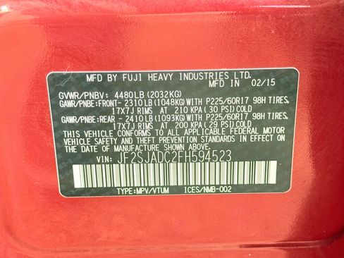 Used 2015 Subaru Forester 2.5i Premium w/ Protection Package #1 image 38