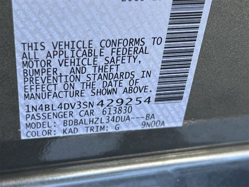 New 2025 Nissan Altima 2.5 SV image 15