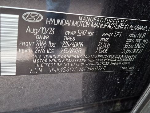 Used 2023 Hyundai Santa Fe XRT AWD/4WD image 29
