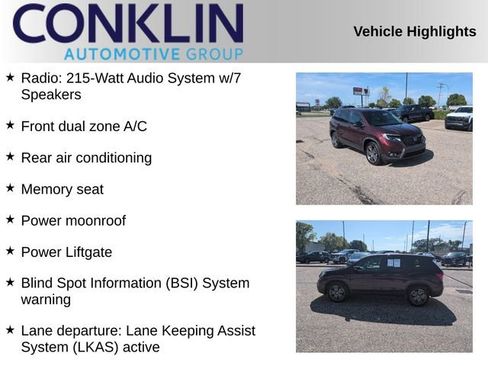 Used 2020 Honda Passport EX-L image 2