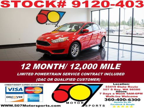 Used 2016 Ford Focus SE image 1