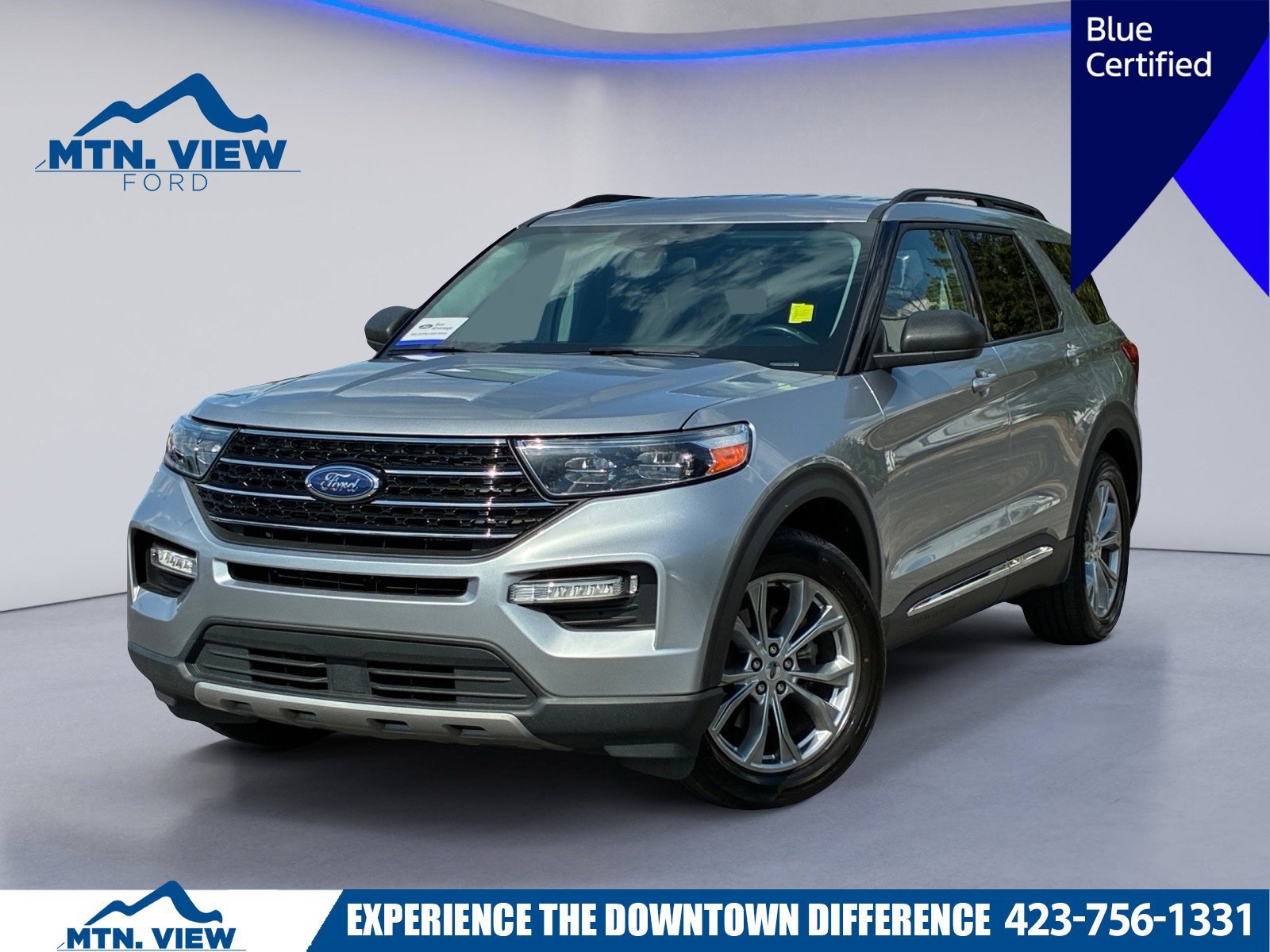 Certified 2021 Ford Explorer XLT w/ Equipment Group 202A RWD image 1