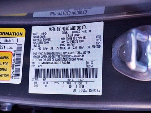 Used 2024 Ford Bronco Sport Outer Banks w/ Tech Package AWD/4WD image 35
