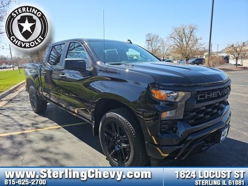 New 2025 Chevrolet Silverado 1500 Custom w/ LPO, Dark Essentials Package image 3