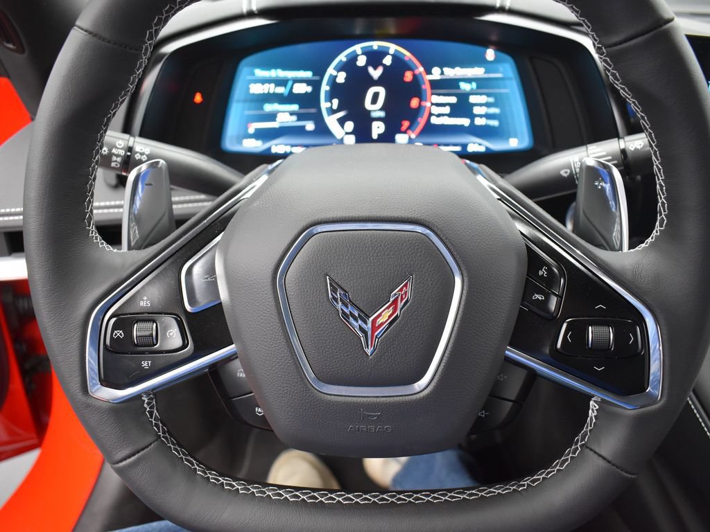 Used 2023 Chevrolet Corvette Stingray Coupe w/ Chrome Exterior Badge Package RWD image 17