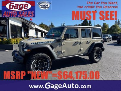 Used 2022 Jeep Wrangler Unlimited Rubicon 4xe