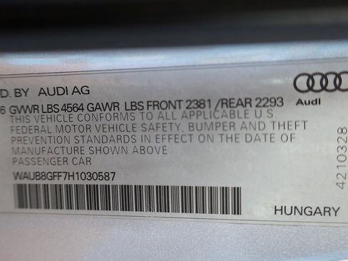 Used 2017 Audi A3 2.0T Premium w/ Convenience Package image 17