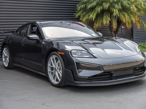 Used 2025 Porsche Taycan Turbo GT AWD/4WD image 6