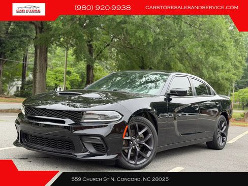 Used 2020 Dodge Charger SXT w/ Blacktop Package RWD image 1