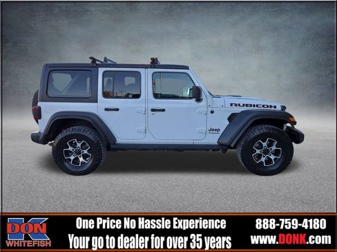 Used 2022 Jeep Wrangler Unlimited Rubicon w/ LED Lighting Group AWD/4WD image 9