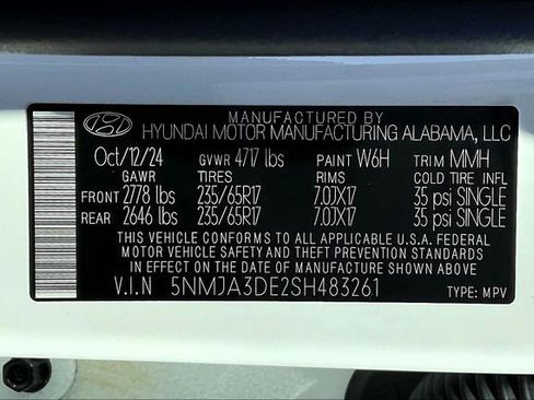 New 2025 Hyundai Tucson SE image 13