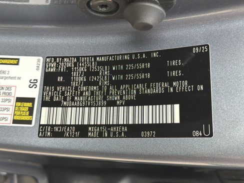 Used 2026 Toyota Corolla Cross XLE w/ Convenience Package AWD/4WD image 34