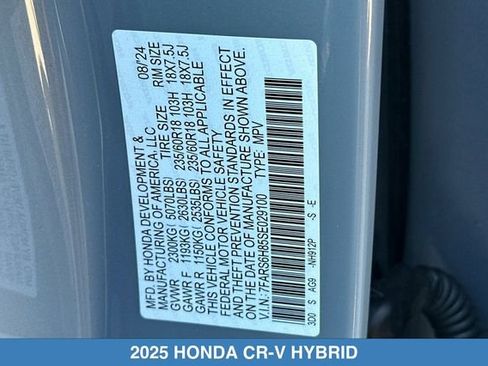 Certified 2025 Honda CR-V Sport-L image 34