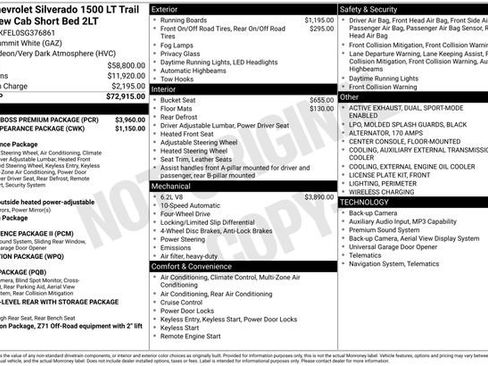 New 2025 Chevrolet Silverado 1500 LT Trail Boss w/ LT Trail Boss Premium Package AWD/4WD image 4