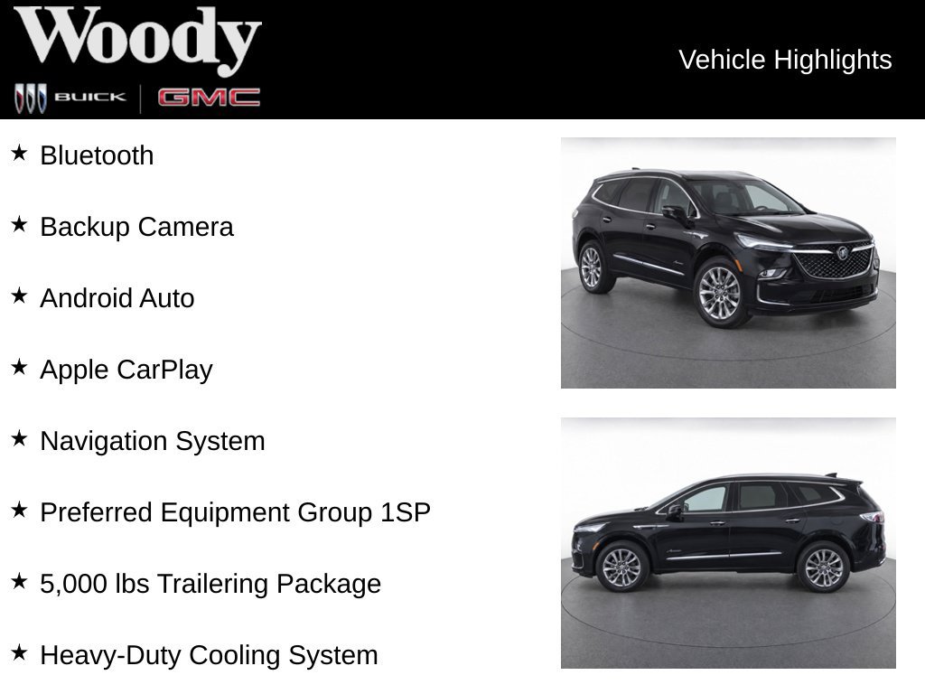 Certified 2024 Buick Enclave Avenir w/ Trailering Package, 5000 lbs. AWD/4WD image 3