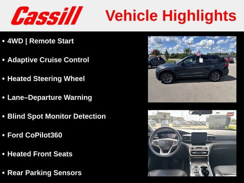 Used 2023 Ford Explorer XLT w/ Equipment Group 202A AWD/4WD image 7