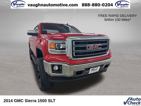 Used 2014 GMC Sierra 1500 SLT w/ SLT Crew Cab Value Package AWD/4WD image 1