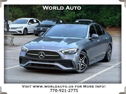 Used 2024 Mercedes-Benz C 300 Sedan w/ AMG Line w/ Night Package image 1
