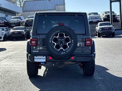 Used 2022 Jeep Wrangler Unlimited Rubicon 4xe w/ Cold Weather Group image 4